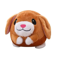 Interactive Plush Dog Toy